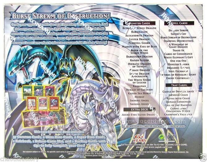 Yu-Gi-Oh! TCG - STRUCTURE DECK: SAGA BLUE EYES WHITE DRAGON (en Inglés Yu-Gi-Oh! TCG - STRUCTURE DECK: SAGA BLUE EYES WHITE DRAGON (en Inglés