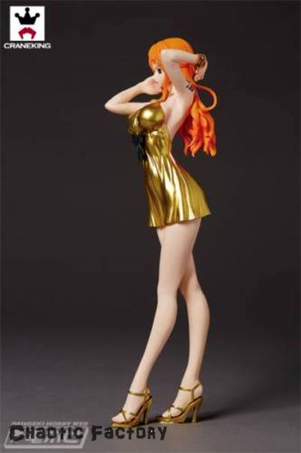 One Piece Glitter & Glamours NAMI One Piece Film Gold Nami Movie Style Set  of 2