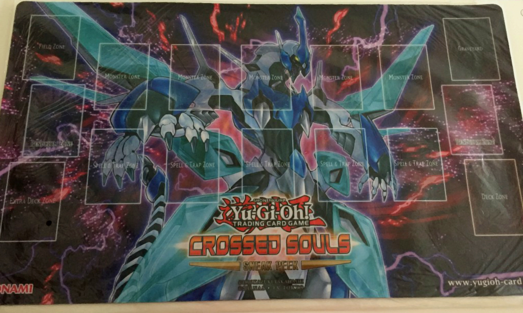 Yu Gi Oh Crossed Souls Sneak Peek Playmat 2015 Sealed