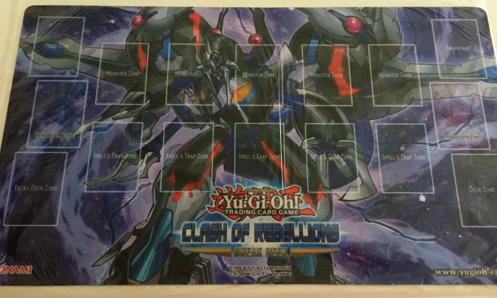 Yu Gi Oh Clash Of Rebellions Sneak Peek Playmat 2015 Sealed