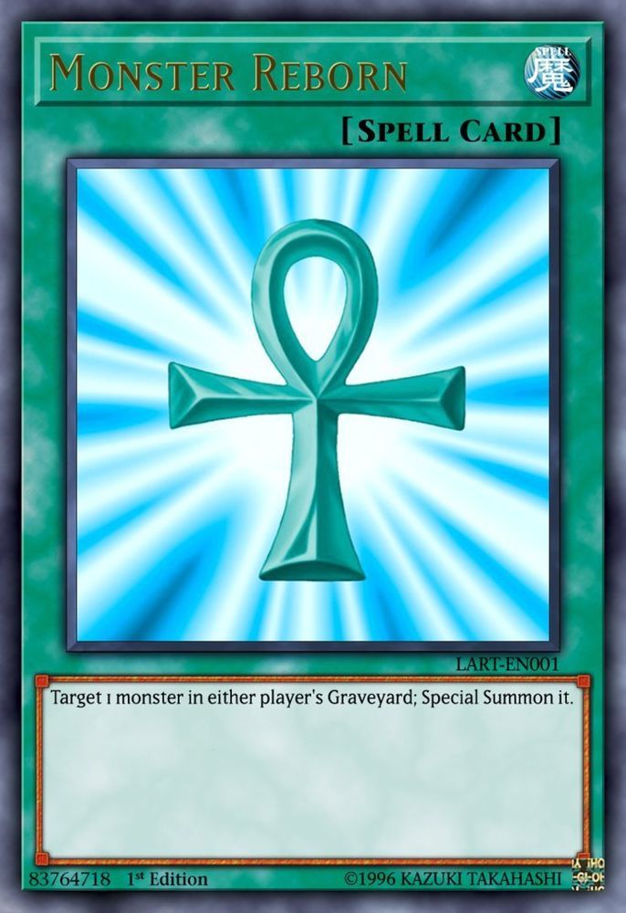 Reborn As A Monster $ Chapter 21 Monster Reborn - LART-EN001 - Ultra Rare Limited Edition NM