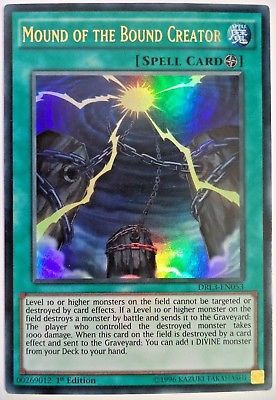 Mound Of The Bound Creator DRL3 EN053 Ultra Rare 1st Edition Yugioh