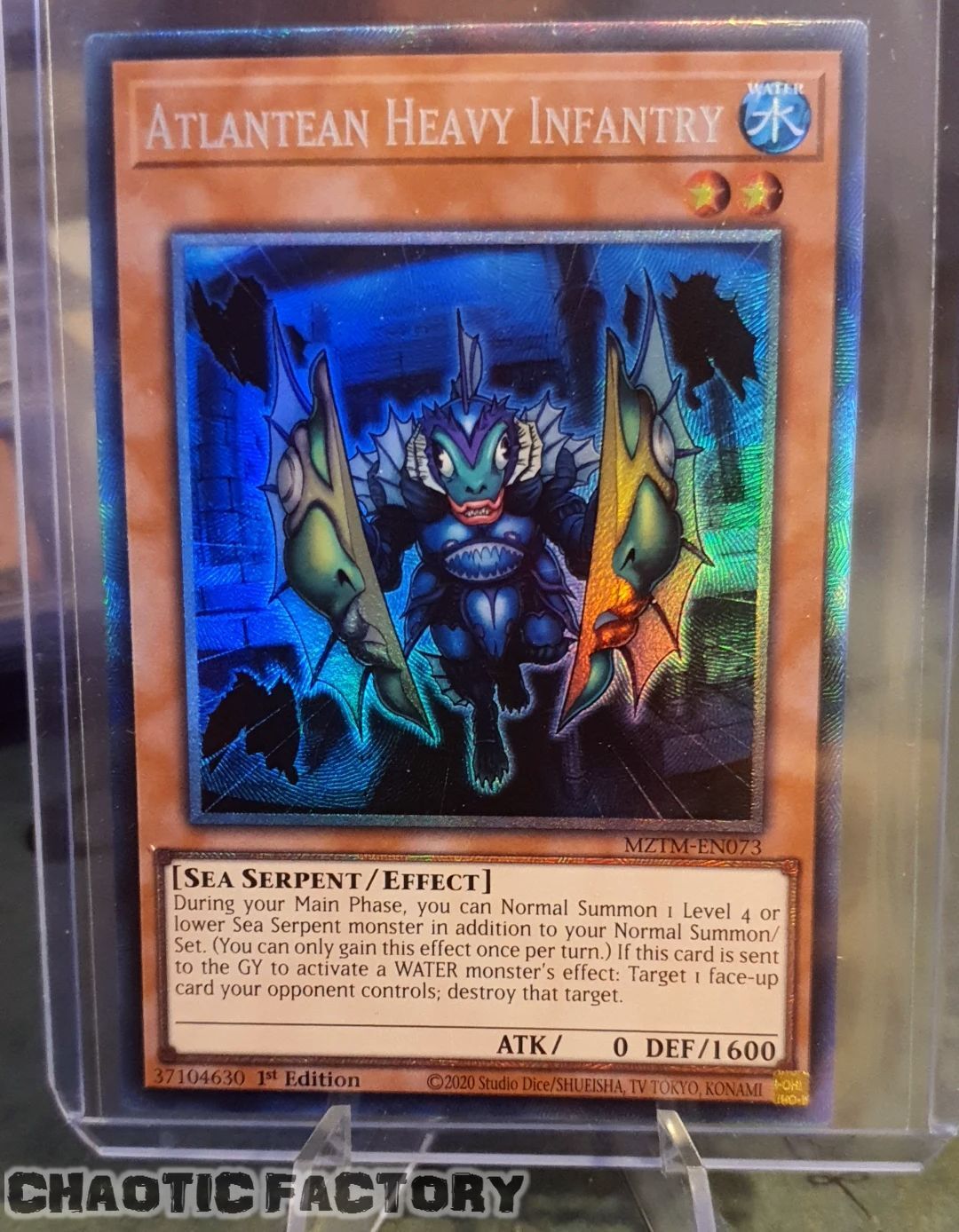 Ancient Gear Statue – MZTM-EN045 – Ultra Rare 1st Edition, Yu-Gi-Oh! Maze Of The Master, NM