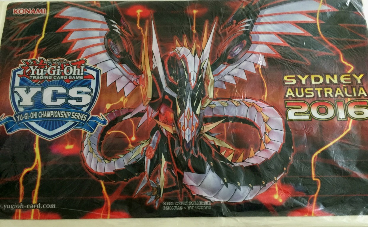 YCS SYDNEY 2016 プレイマット　サイバードラゴンインフィニティ CYBER DRAGON INFINITY Playmat (YCS SYDNEY 2016, SEALED)