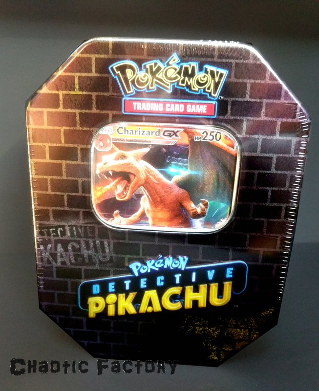 detective pikachu charizard gx tin