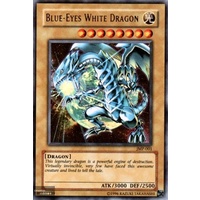  Blue-Eyes White Dragon - JMP-001 - Ultra Rare Mint