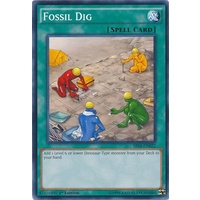 Fossil Dig - SR04-EN022 - Common 1st Edition NM