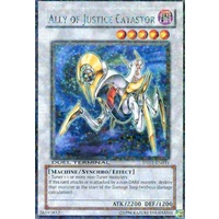 Ally of Justice Catastor DT01-EN035 Duel Terminal 1 NM Duel Terminal Rare Parallel Rare