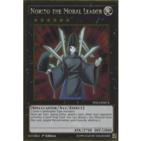 Norito the Moral Leader - PGL3-EN074 - Gold Rare 1st Edition NM
