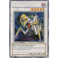 Yu-Gi-Oh Ally of Justice Catastor Secret Rare Limited HA01-EN026