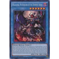 Malacoda, Netherlord of the Burning Abyss - SECE-EN085 - Secret Rare 1st Edition NM