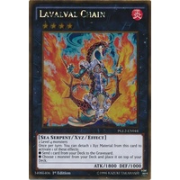 Lavalval Chain - PGL2-EN044 - Gold Rare 1st Edition NM