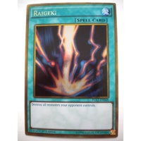 Raigeki - PGL2-EN048 - Gold Rare 1st Edition  NM
