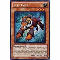 Test Tiger - LCGX-EN242 - Secret Rare 1st Edition NM