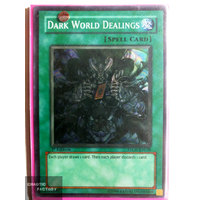 Dark World Dealings - STON-EN038 - Super Rare NM 1st Edition