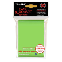 ULTRA PRO - Solid Lime Green Deck Protector® Sleeves - Standard Size