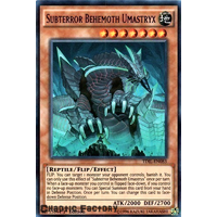 Subterror Behemoth Umastryx - TDIL-EN083 - Ultra Rare 1st Edition NM