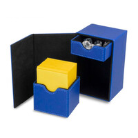BCW Deck Vault Box LX Blue (Holds 80 cards)