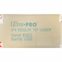 1x CASE Ultra PRO Regular 35pt Toploaders 40 x 25ct ( 1000 top loader )