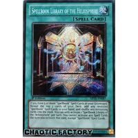 Spellbook Library of the Heliosphere - ABYR-EN087 - Secret Rare 1st Edition NM