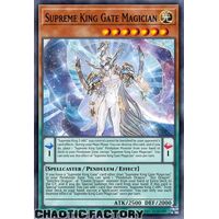AGOV-EN001 Supreme King Gate Magician Super Rare 1st Edition NM