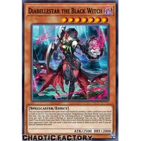 AGOV-EN006 Diabellstar the Black Witch Secret Rare 1st Edition NM