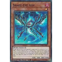 AGOV-EN007 Snake-Eye Ash Super Rare 1st Edition NM