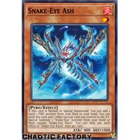 AGOV-EN007 Snake-Eye Ash Super Rare 1st Edition NM