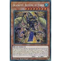 AGOV-EN012 Duamutef, Blessing of Horus Secret Rare 1st Edition NM