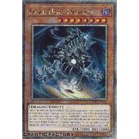 Quarter Century Secret Rare AGOV-EN020 Dark Hole Dragon 1st Edition NM