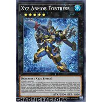 AGOV-EN040 Xyz Armor Fortress Super Rare 1st Edition NM