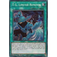 AGOV-EN049 T.G. Limiter Removal Secret Rare 1st Edition NM