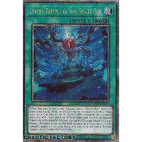 Quarter Century Secret Rare AGOV-EN056 Divine Temple of the Snake-Eye 1st Edition NM