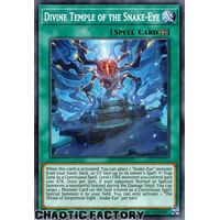 AGOV-EN056 Divine Temple of the Snake-Eye Ultra Rare 1st Edition NM