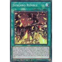 AGOV-EN060 Synchro Rumble Super Rare 1st Edition NM