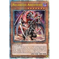 ALIN-EN016 Regenesis Archfiend Quarter Century Secret Rare 1st Edition NM