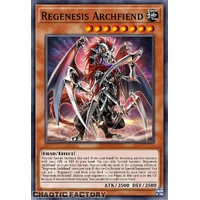 ALIN-EN016 Regenesis Archfiend Secret Rare 1st Edition NM