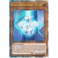 ALIN-EN018 Spectral, Dragon Ruler of Flickers Quarter Century Secret Rare 1st Edition NM