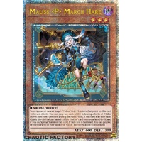 ALIN-EN023 Maliss P March Hare Quarter Century Secret Rare 1st Edition NM