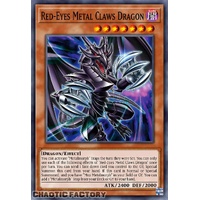 ALIN-EN025 Red-Eyes Metal Claws Dragon Super Rare 1st Edition NM