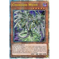 ALIN-EN027 Cyberdark Wurm Quarter Century Secret Rare 1st Edition NM