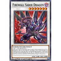 ALIN-EN038 Firewall Saber Dragon Super Rare 1st Edition NM