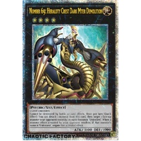ALIN-EN046 Number 69: Heraldry Crest - Dark Matter Demolition Quarter Century Secret Rare 1st Edition NM