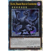 ALIN-EN048 Eclipse, Dragon Ruler of Catastrophes Quarter Century Secret Rare 1st Edition NM