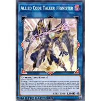 ALIN-EN051 Allied Code Talker @Ignister Secret Rare 1st Edition NM
