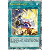 ALIN-EN066 Gordian Slicer Quarter Century Secret Rare 1st Edition NM