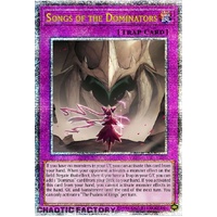 ALIN-EN078 Songs of the Dominators Quarter Century Secret Rare 1st Edition NM