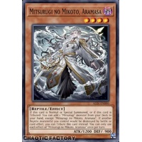 ALIN-EN090 Mitsurugi no Mikoto, Aramasa Super Rare 1st Edition NM