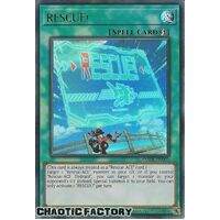 AMDE-EN009 RESCUE! Ultra Rare 1st Edition NM