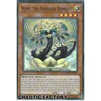 ANGU-EN001 Nunu, the Ogdoadic Remnant Super Rare 1st Edition NM